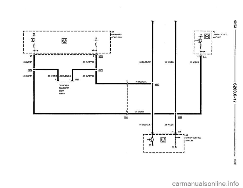 BMW M5 1993 E34 Electrical Troubleshooting Manual 