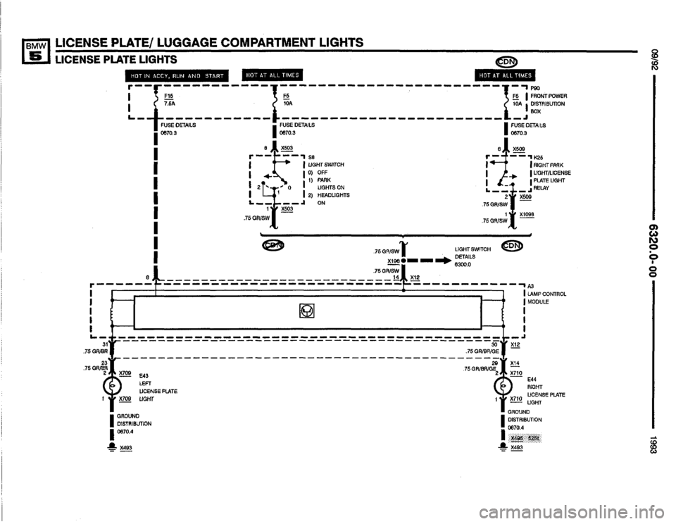 BMW M5 1993 E34 Electrical Troubleshooting Manual 