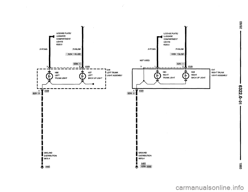 BMW M5 1993 E34 Electrical Troubleshooting Manual 