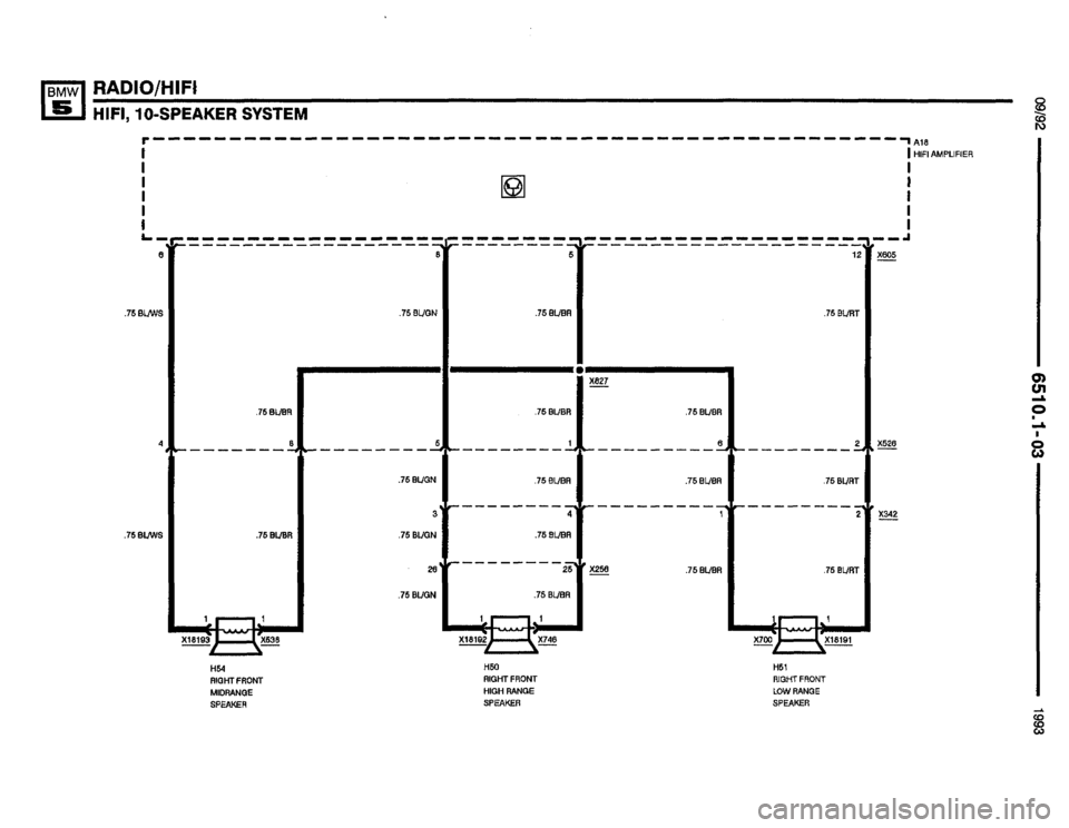 BMW M5 1993 E34 Electrical Troubleshooting Manual 