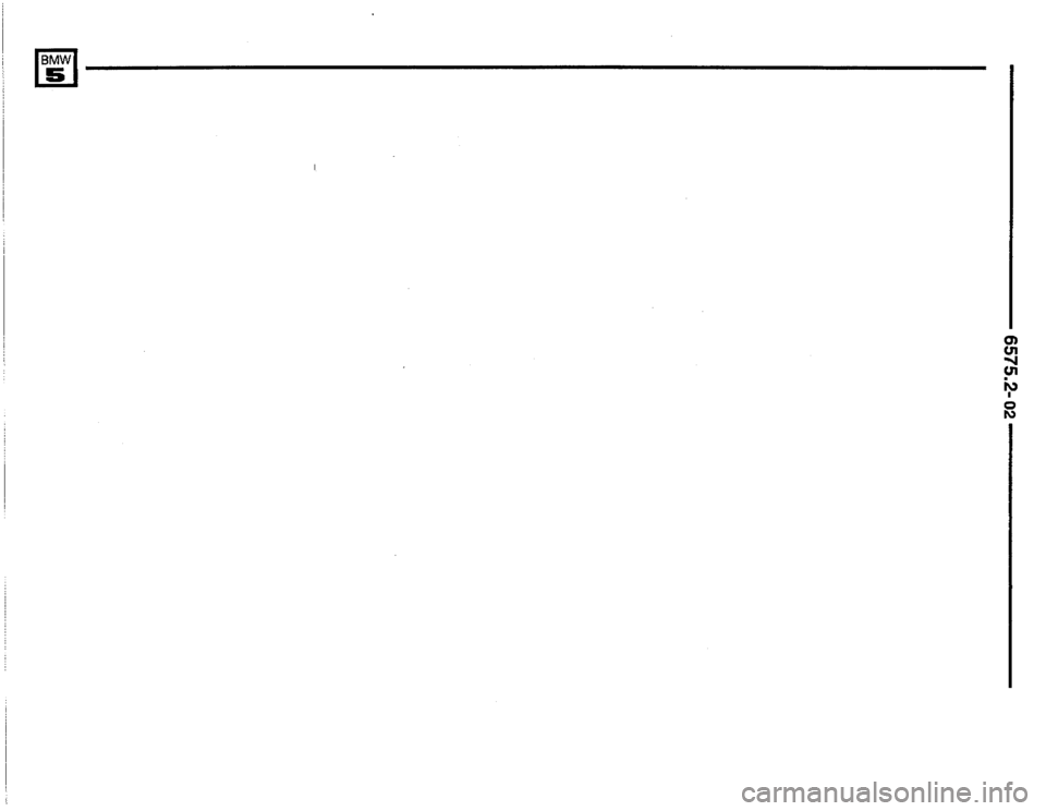 BMW M5 1993 E34 Electrical Troubleshooting Manual 