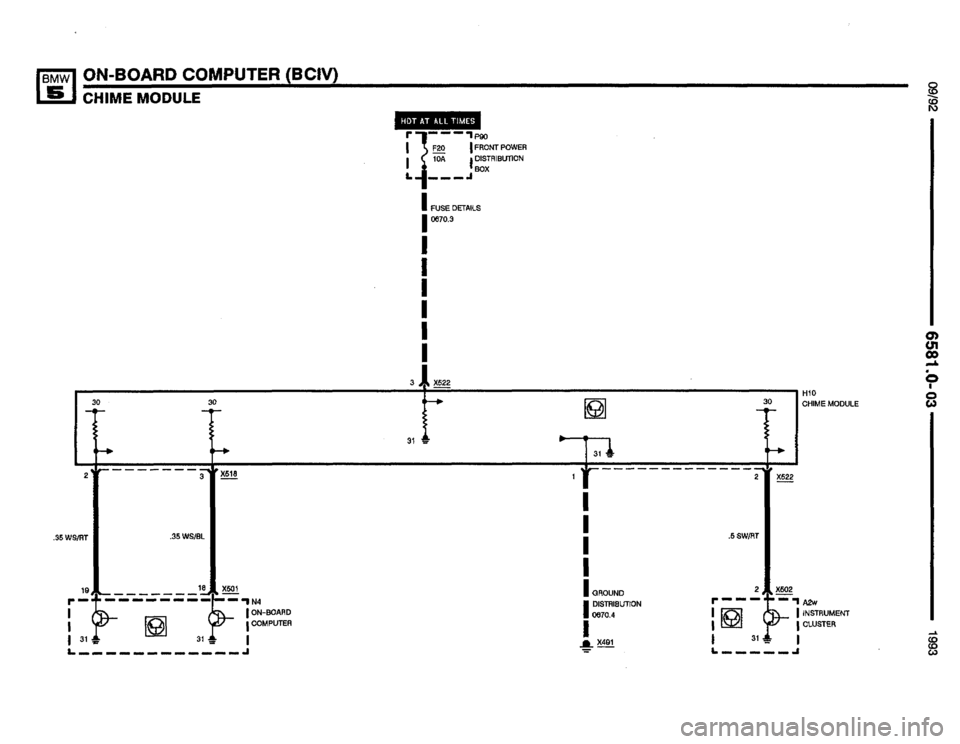 BMW M5 1993 E34 Electrical Troubleshooting Manual 