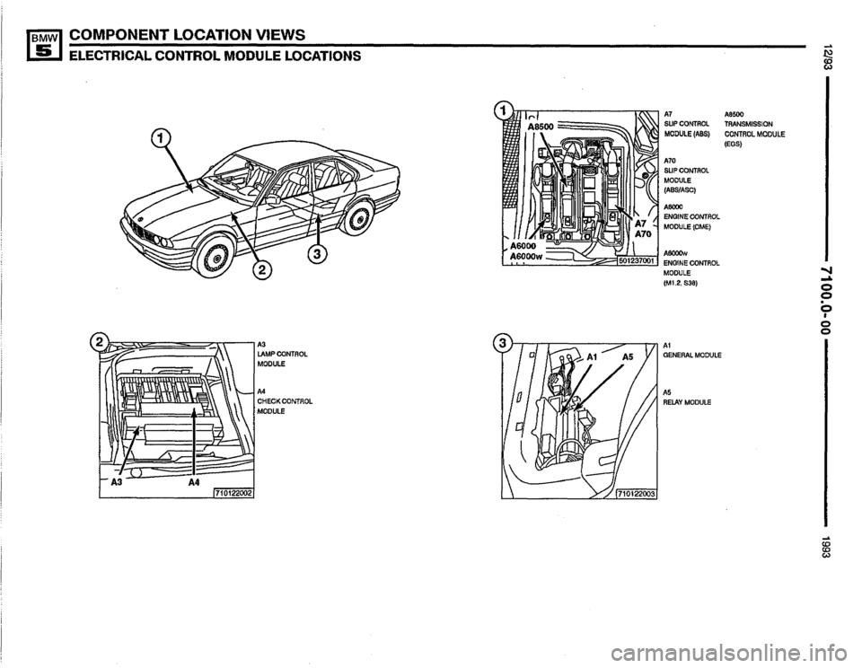 BMW M5 1993 E34 Electrical Troubleshooting Manual 
