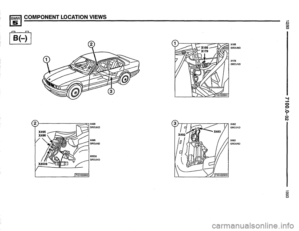 BMW M5 1993 E34 Electrical Troubleshooting Manual 