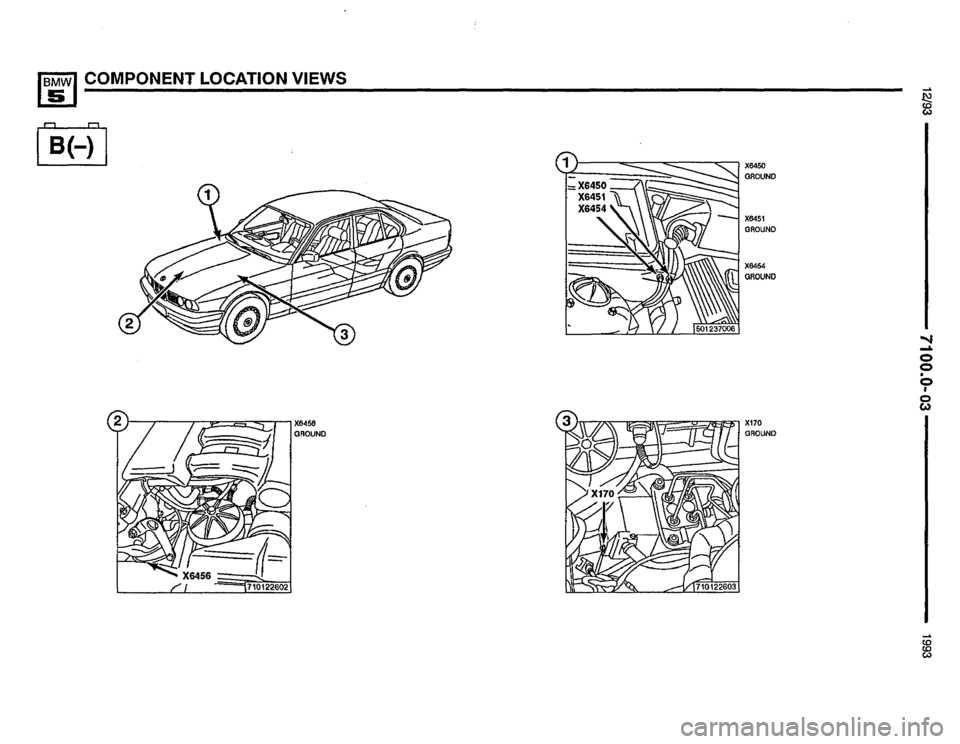 BMW M5 1993 E34 Electrical Troubleshooting Manual 