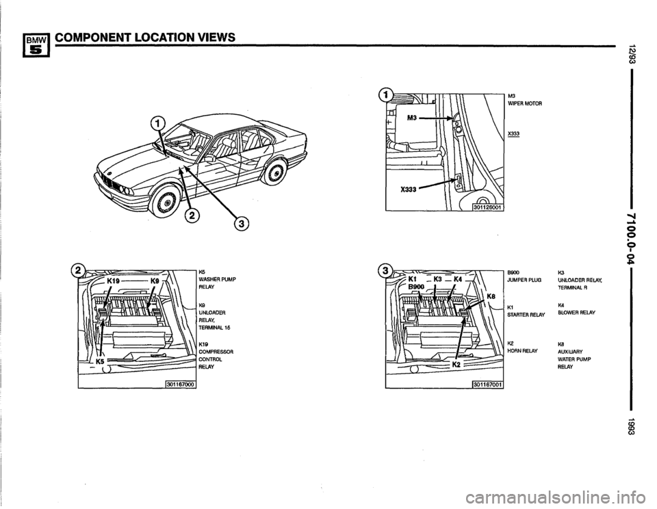 BMW M5 1993 E34 Electrical Troubleshooting Manual 