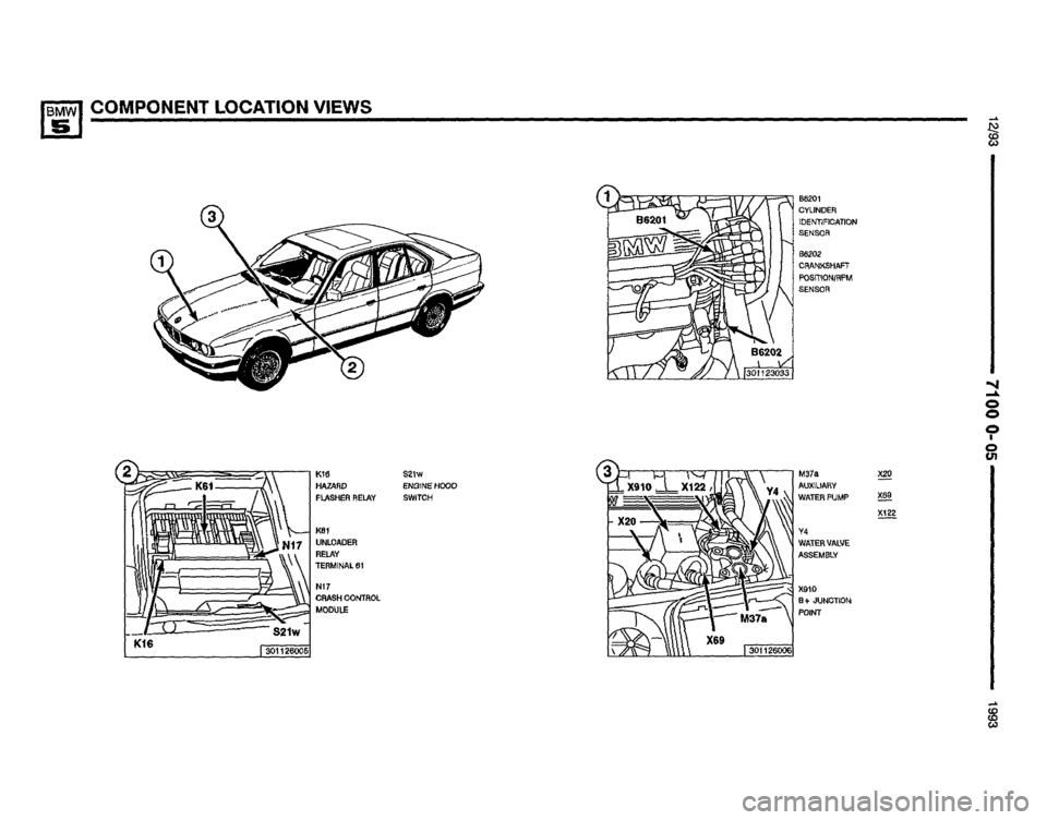 BMW M5 1993 E34 Electrical Troubleshooting Manual 
