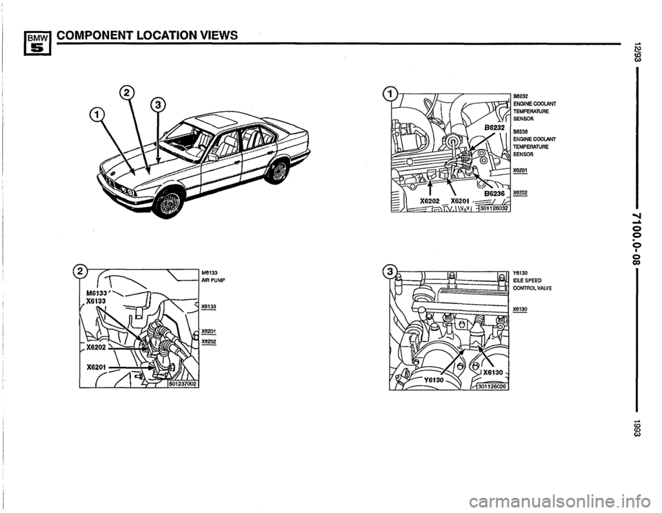 BMW M5 1993 E34 Electrical Troubleshooting Manual 