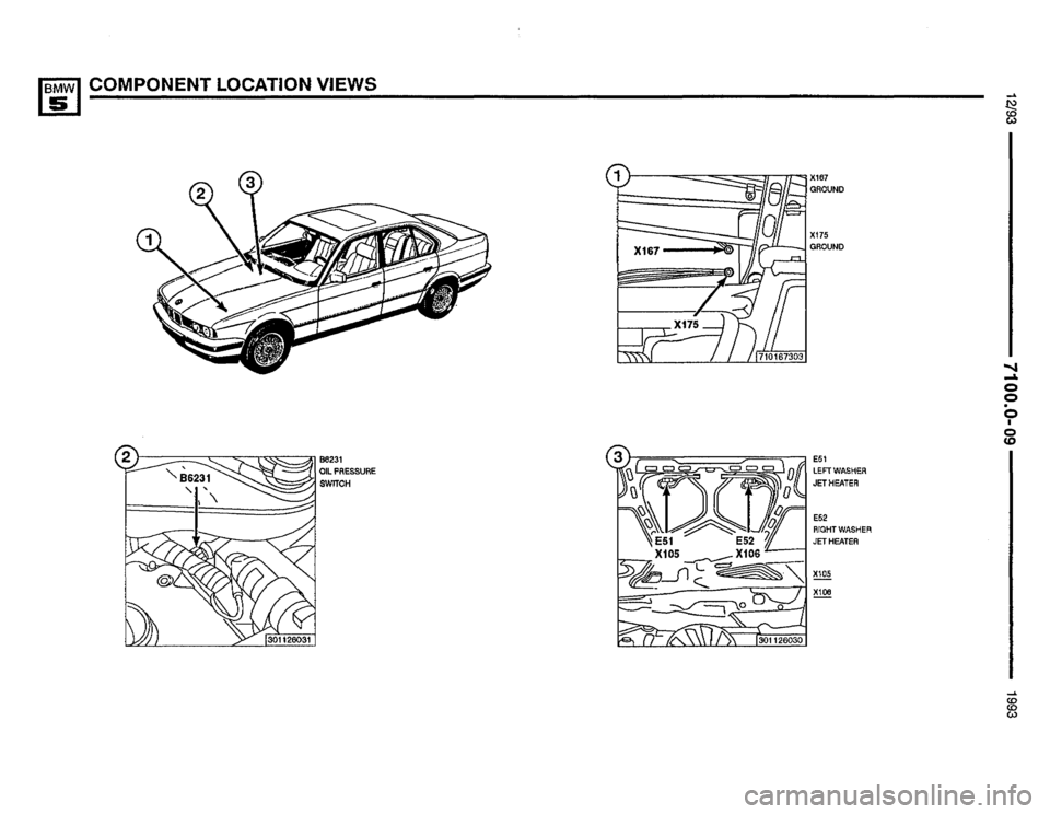 BMW M5 1993 E34 Electrical Troubleshooting Manual 