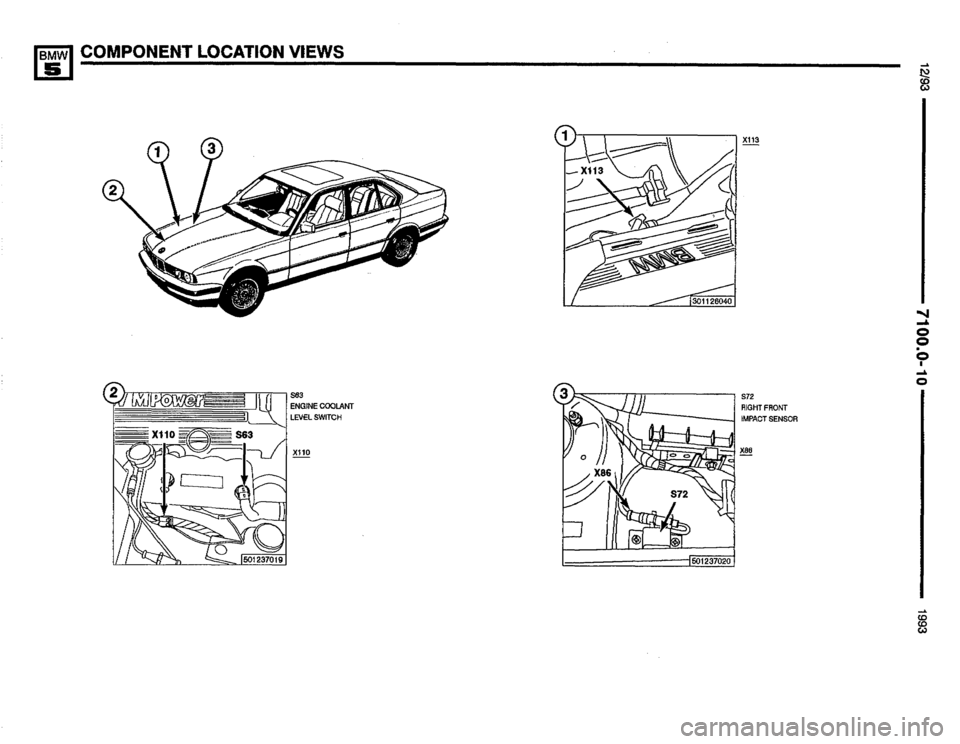 BMW M5 1993 E34 Electrical Troubleshooting Manual 