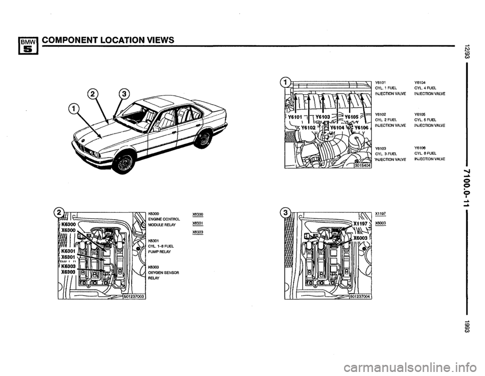 BMW M5 1993 E34 Electrical Troubleshooting Manual 