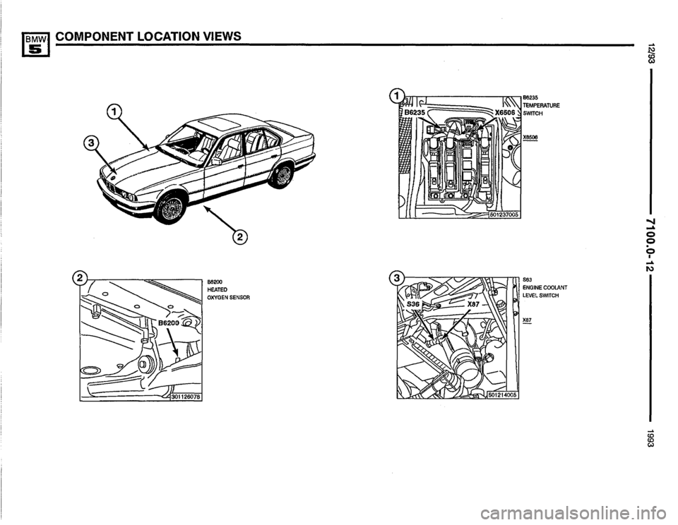 BMW M5 1993 E34 Electrical Troubleshooting Manual 