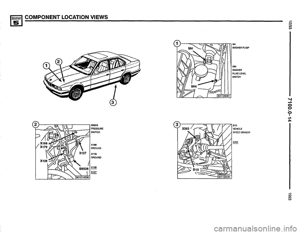 BMW M5 1993 E34 Electrical Troubleshooting Manual 