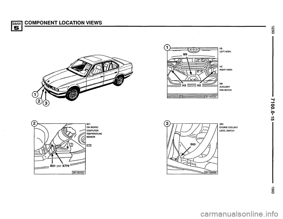 BMW M5 1993 E34 Electrical Troubleshooting Manual 