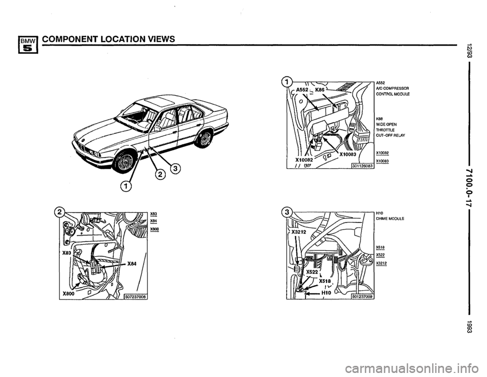 BMW M5 1993 E34 Electrical Troubleshooting Manual 
