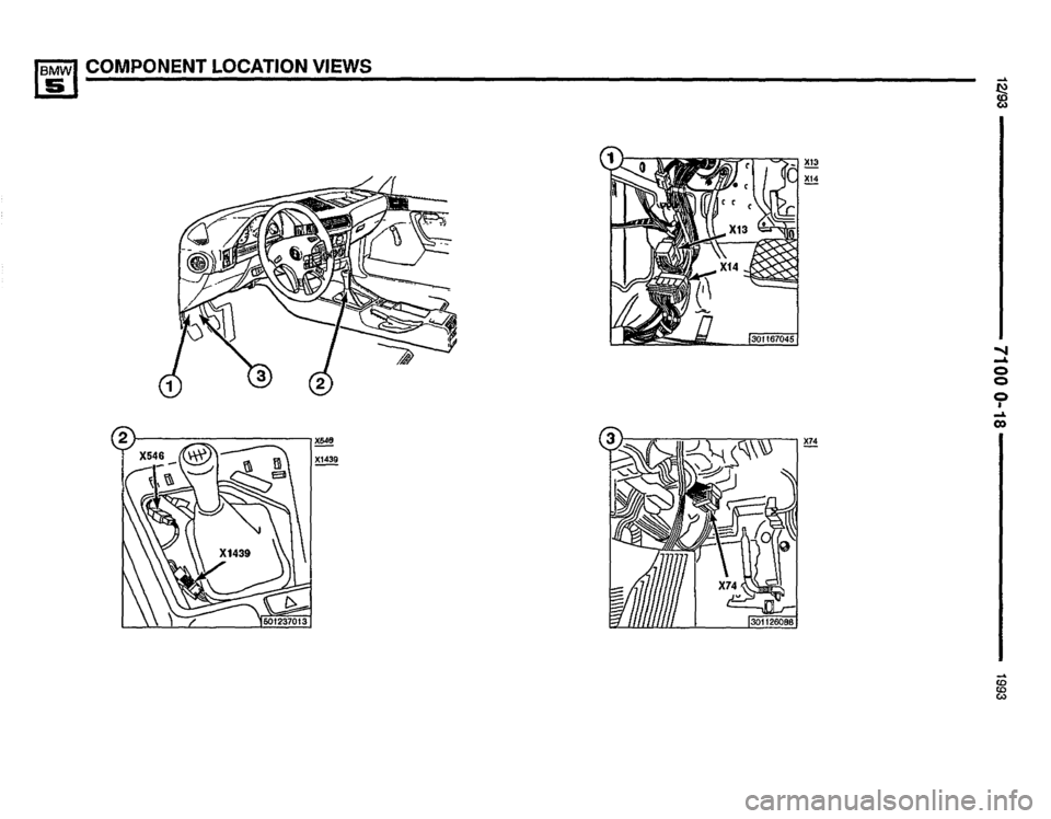 BMW M5 1993 E34 Electrical Troubleshooting Manual 