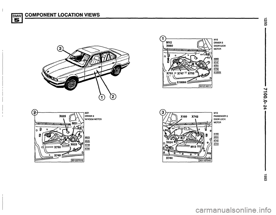 BMW M5 1993 E34 Electrical Troubleshooting Manual 