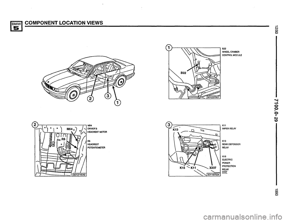 BMW M5 1993 E34 Electrical Troubleshooting Manual 