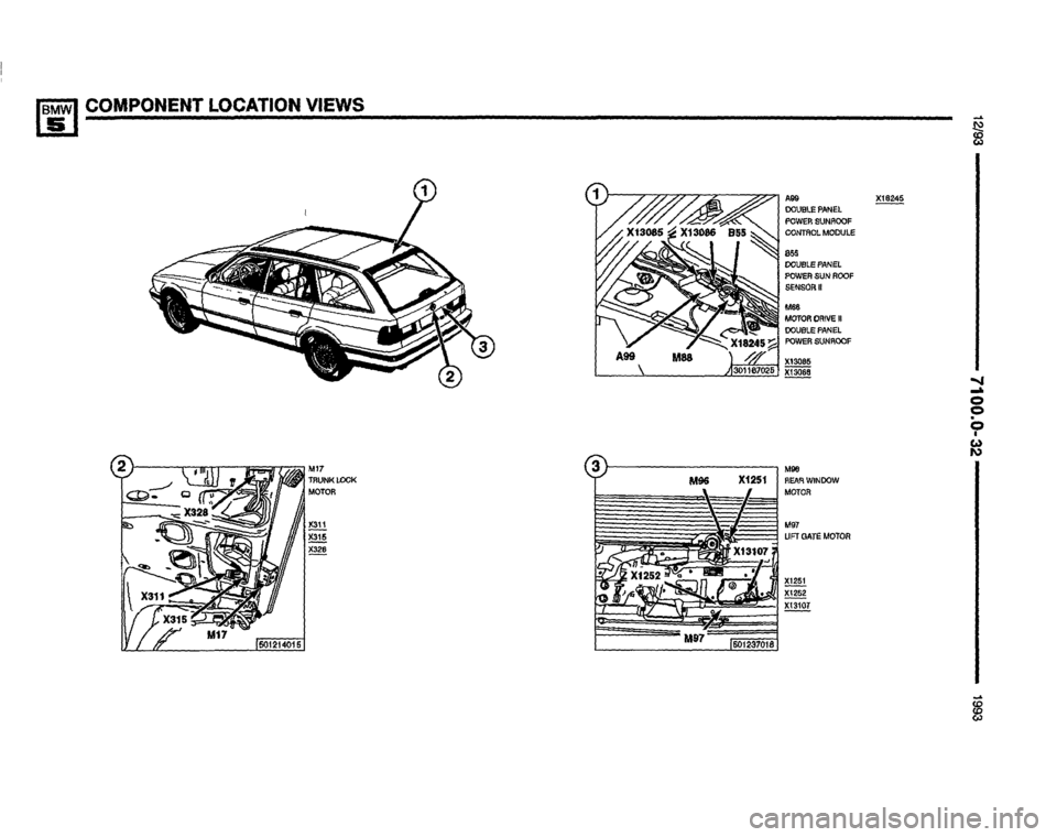 BMW M5 1993 E34 Electrical Troubleshooting Manual 