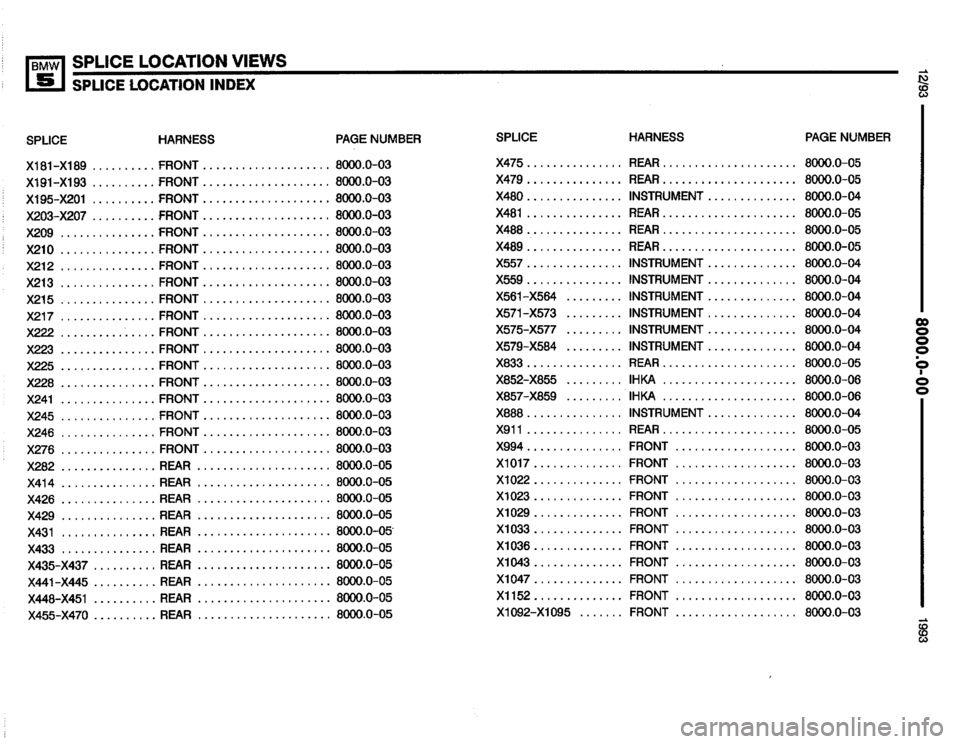 BMW M5 1993 E34 Electrical Troubleshooting Manual 
