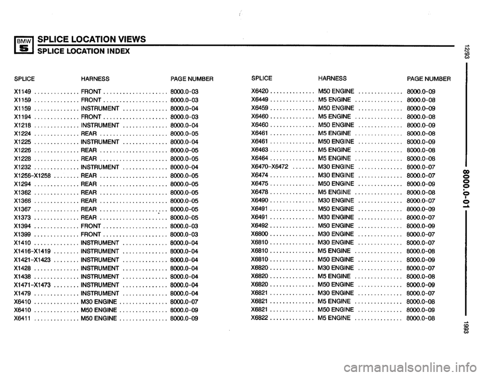 BMW M5 1993 E34 Electrical Troubleshooting Manual 