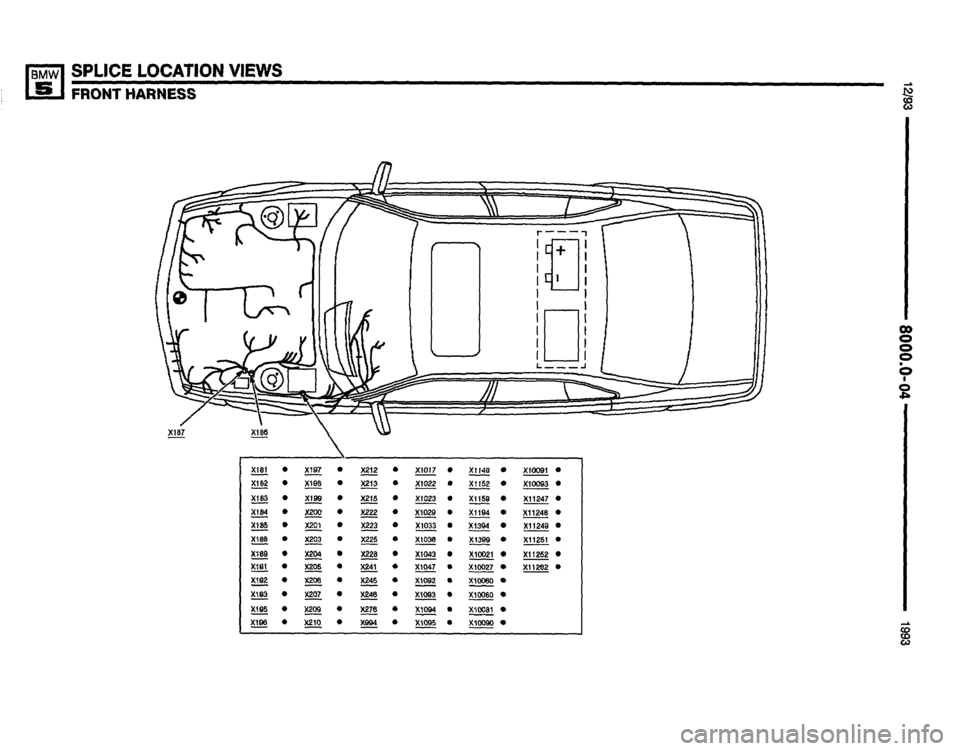BMW M5 1993 E34 Electrical Troubleshooting Manual 