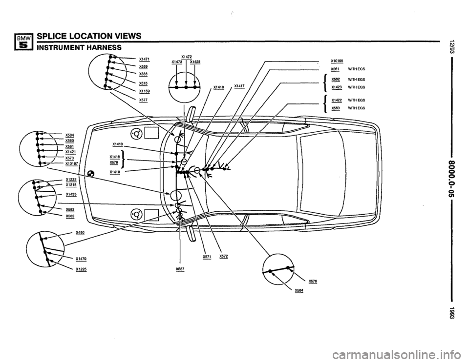 BMW M5 1993 E34 Electrical Troubleshooting Manual 