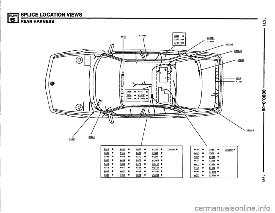 BMW M5 1993 E34 Electrical Troubleshooting Manual 