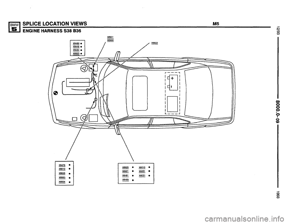 BMW M5 1993 E34 Electrical Troubleshooting Manual 