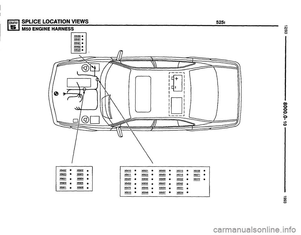 BMW M5 1993 E34 Electrical Troubleshooting Manual 