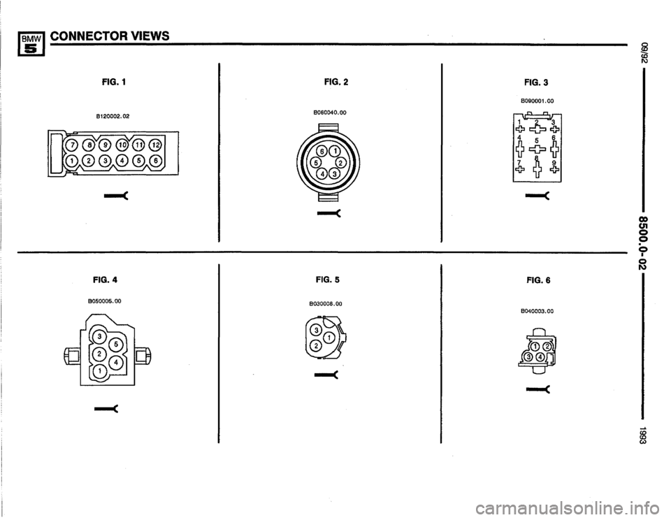 BMW M5 1993 E34 Electrical Troubleshooting Manual 