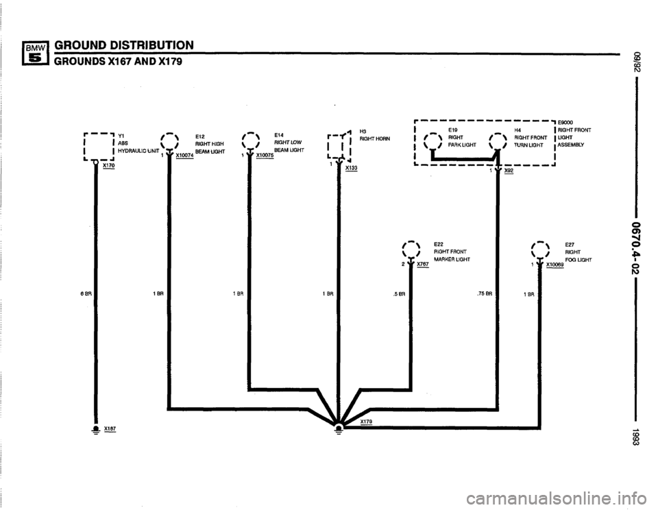 BMW M5 1993 E34 Electrical Troubleshooting Manual 