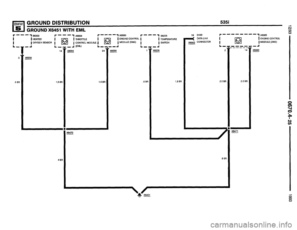 BMW M5 1993 E34 Electrical Troubleshooting Manual 