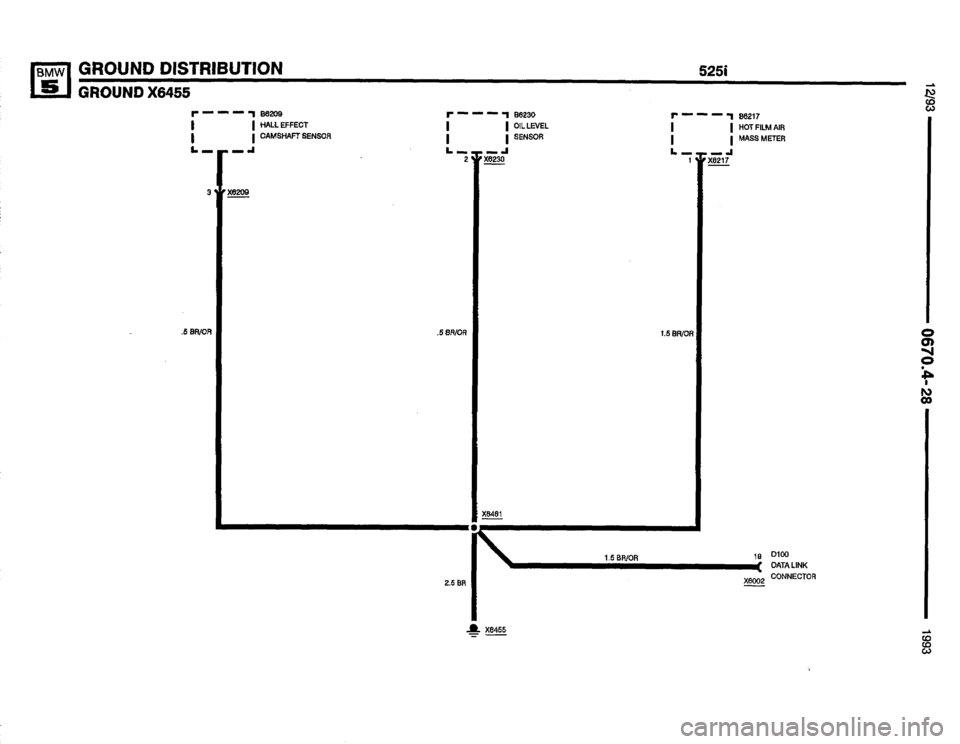 BMW M5 1993 E34 Electrical Troubleshooting Manual 