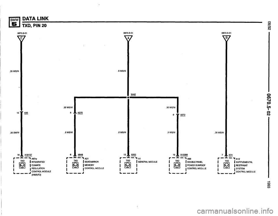BMW M5 1993 E34 Electrical Troubleshooting Manual 