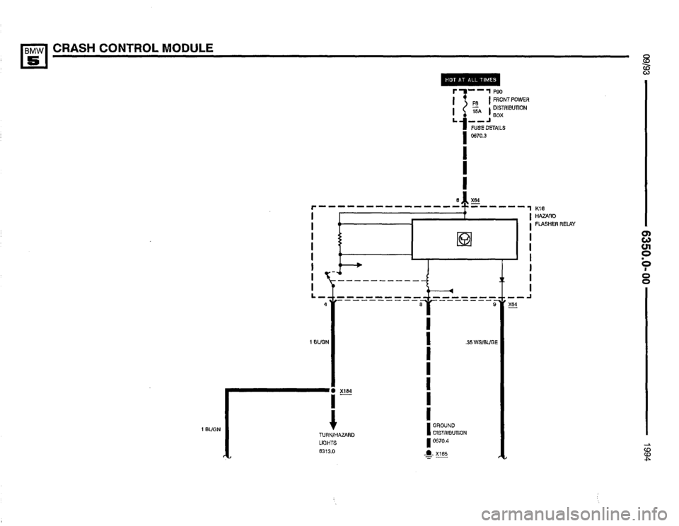 BMW 530it 1994 E34 Electrical Troubleshooting Manual 