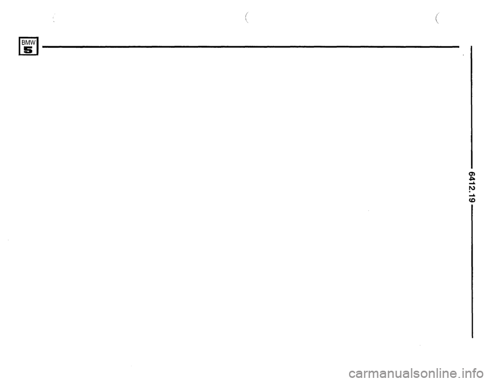 BMW 530it 1994 E34 Electrical Troubleshooting Manual 