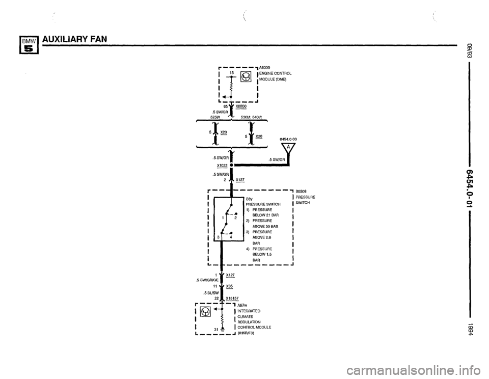 BMW 530it 1994 E34 Electrical Troubleshooting Manual 