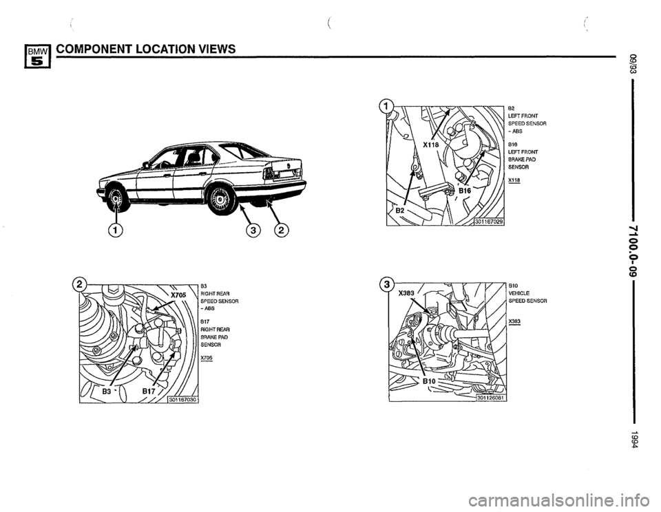BMW 530it 1994 E34 Electrical Troubleshooting Manual 