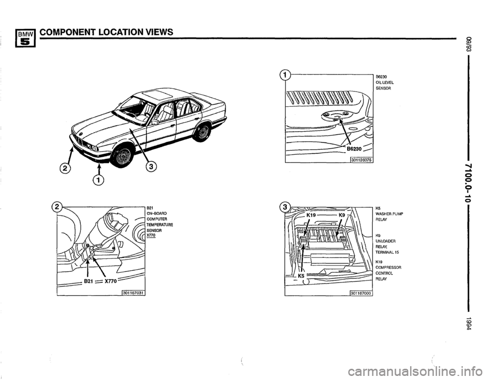 BMW 530it 1994 E34 Electrical Troubleshooting Manual 