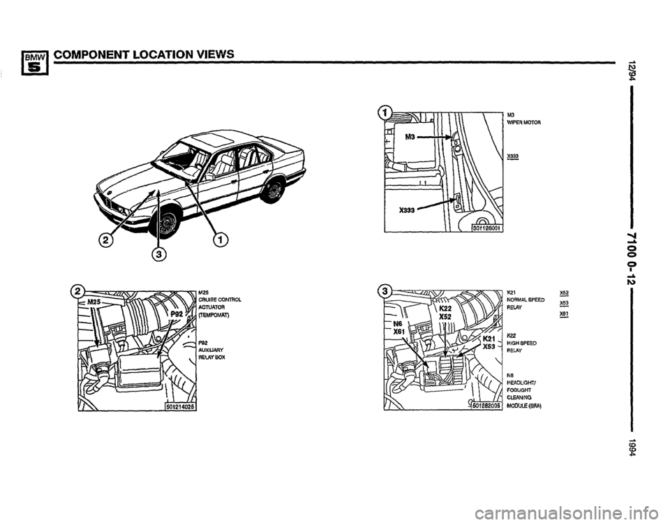 BMW 530it 1994 E34 Electrical Troubleshooting Manual 