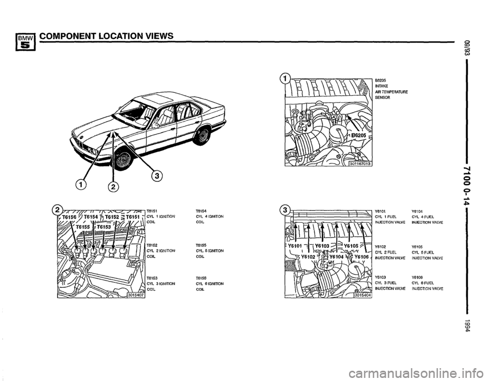 BMW 530it 1994 E34 Electrical Troubleshooting Manual 