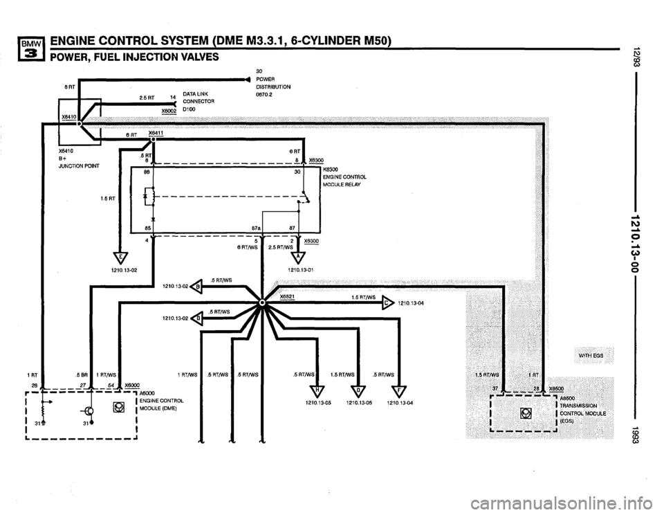 BMW 325i 1993 E36 Electrical Troubleshooting Manual 