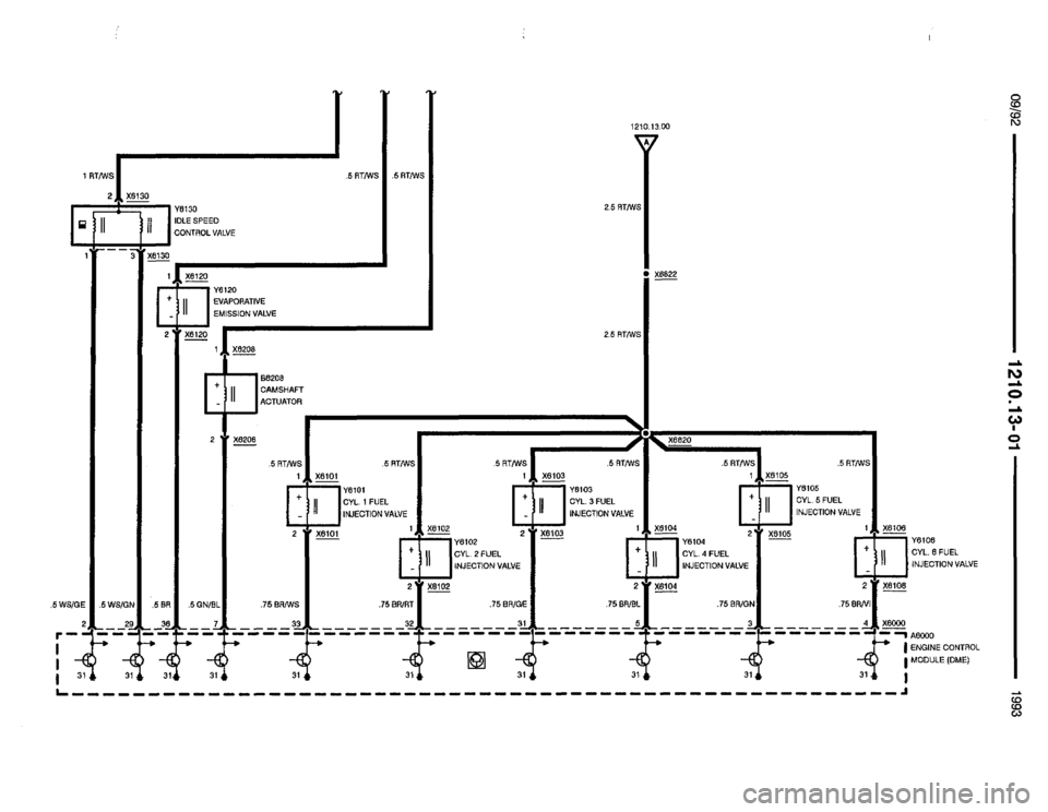 BMW 325i 1993 E36 Electrical Troubleshooting Manual 