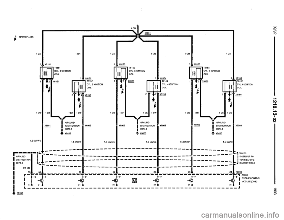 BMW 325i 1993 E36 Electrical Troubleshooting Manual 