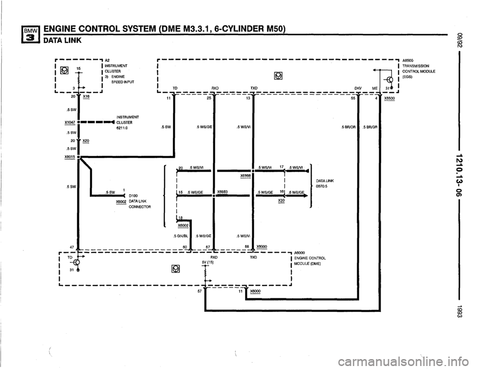 BMW 325i 1993 E36 Electrical Troubleshooting Manual 