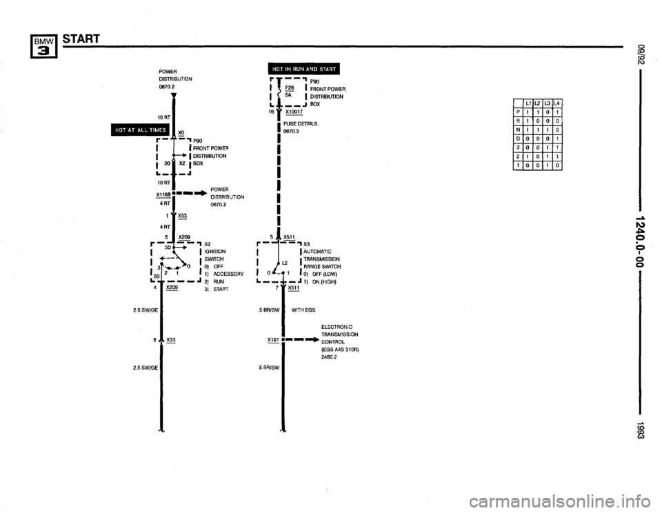 BMW 325i 1993 E36 Electrical Troubleshooting Manual 