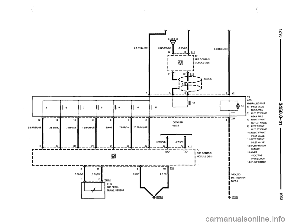 BMW 325i 1993 E36 Electrical Troubleshooting Manual 
