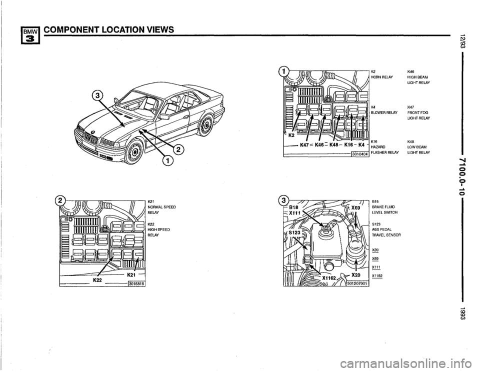 BMW 325i 1993 E36 Electrical Troubleshooting Manual 