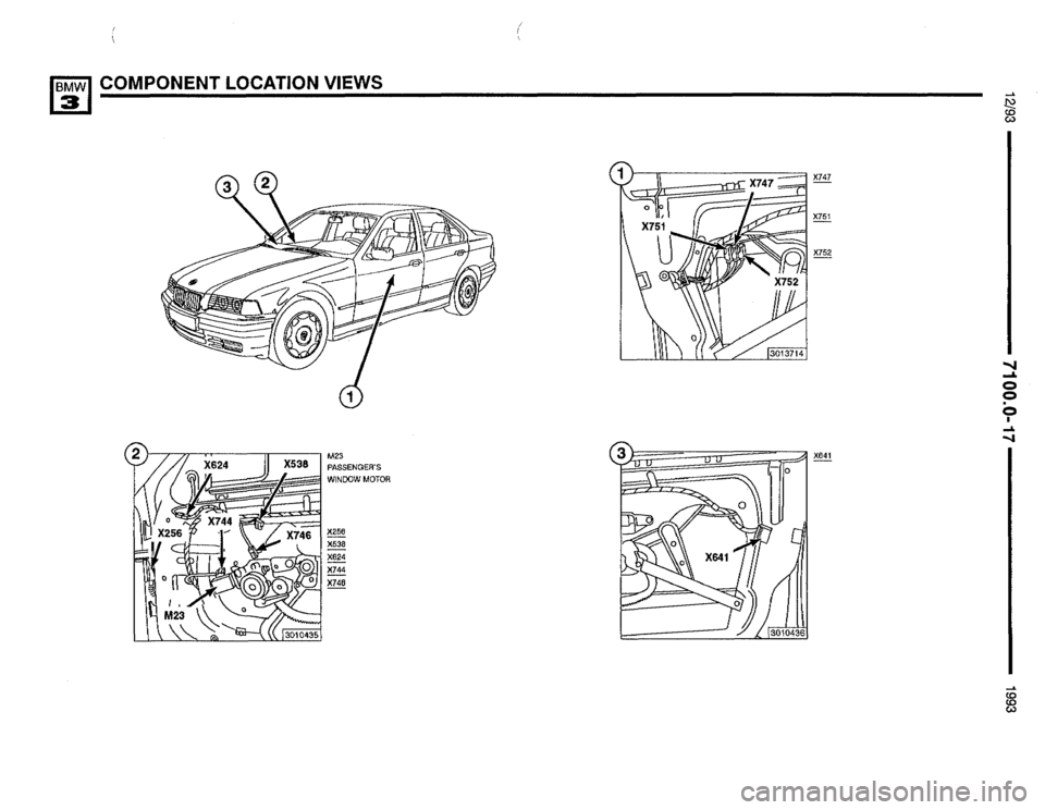 BMW 325i 1993 E36 Electrical Troubleshooting Manual 